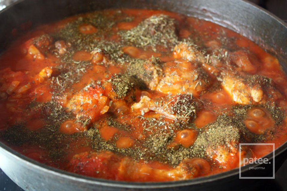 Чахохбили из курицы - Шаг 5