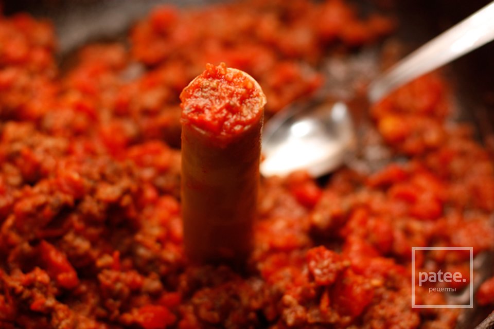 Каннеллони с мясным фаршем - Шаг 9