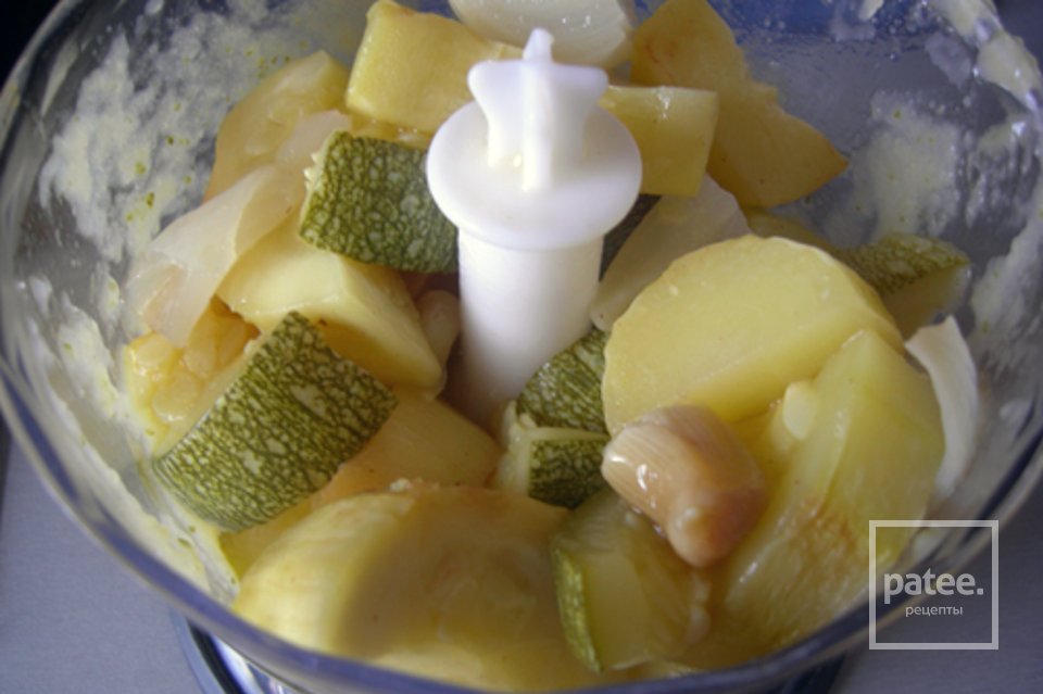 Суп-крем из кабачков с авокадо - Шаг 3