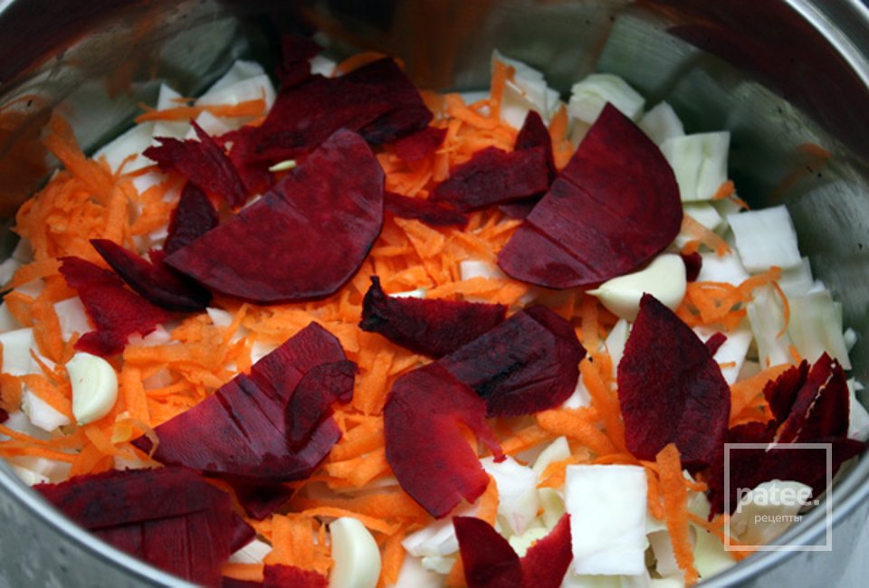 Капуста маринованная со свёклой - Шаг 5