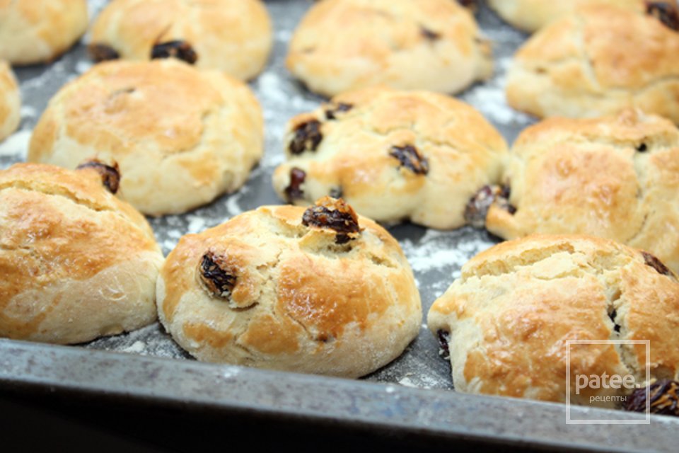 Булочки с изюмом - Шаг 9