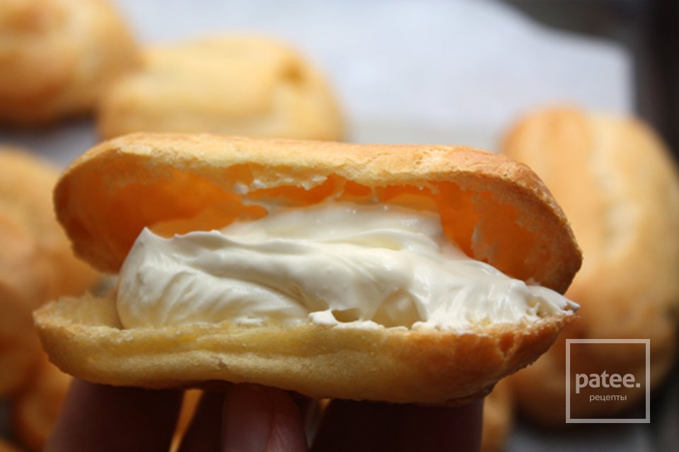 Эклеры со сливочным кремом - Шаг 11