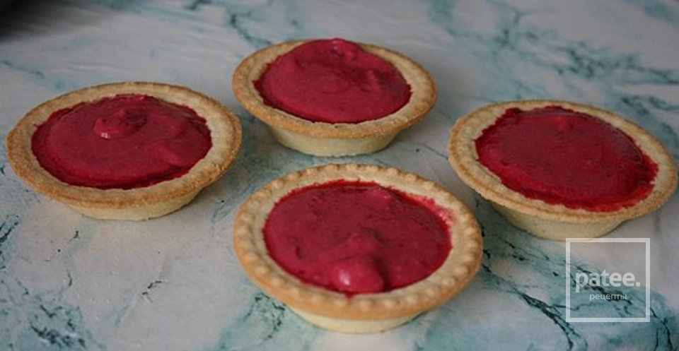 Вишневые пирожные в тарталетках - Шаг 3
