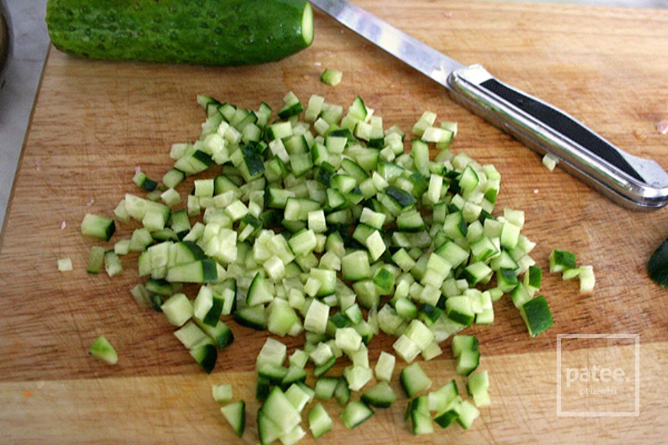 Окрошка на минеральной воде - Шаг 4