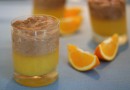 Апельсиновое желе с шоколадным муссом