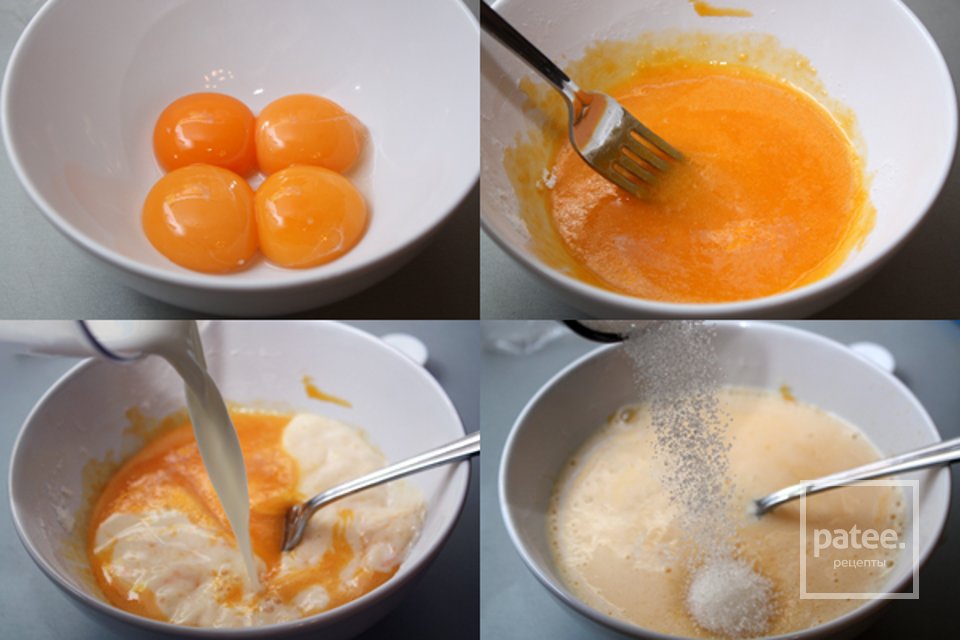 Торт из безе с шоколадным кремом - Шаг 5