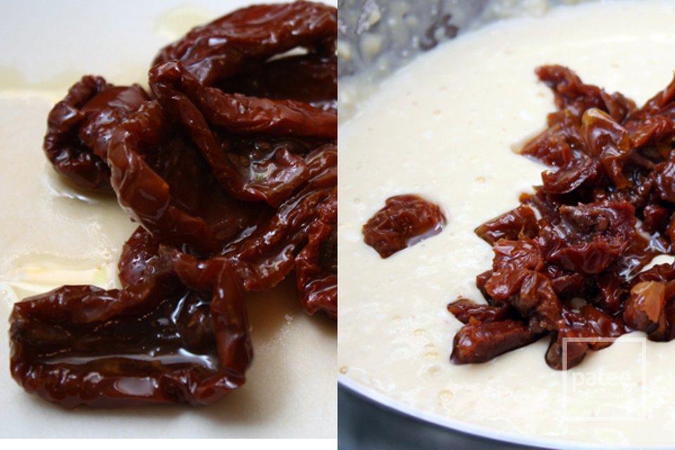 Творожные маффины с вялеными помидорами - Шаг 4