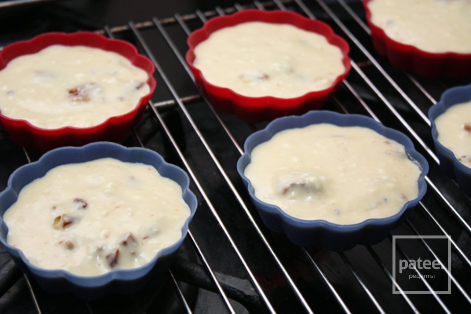 Творожные маффины с вялеными помидорами - Шаг 5