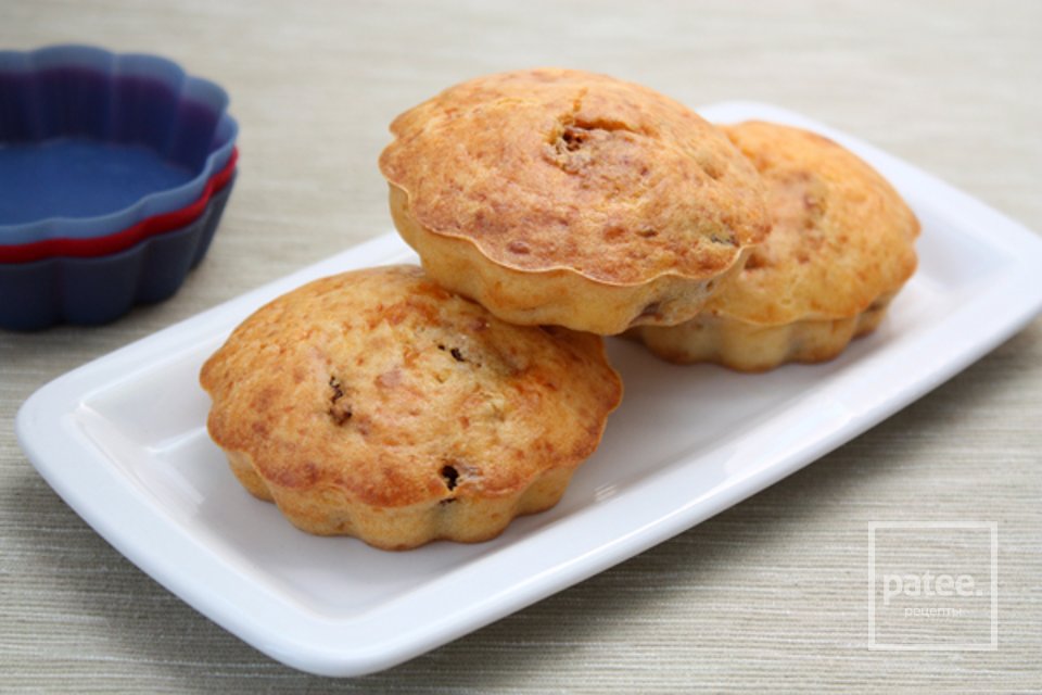 Творожные маффины с вялеными помидорами - Шаг 6