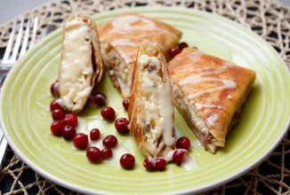 Блины с творогом