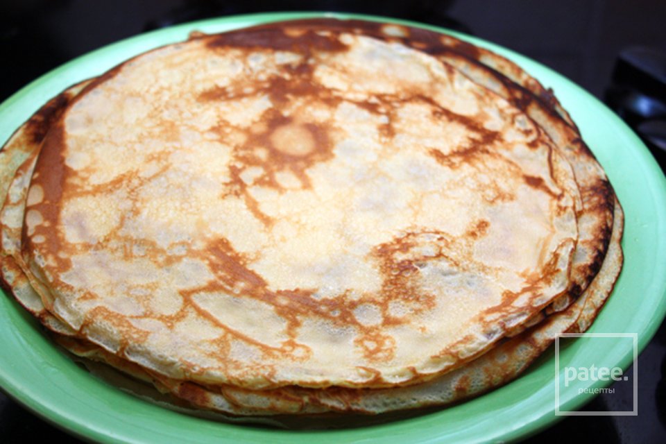 Блины с творогом - Шаг 4