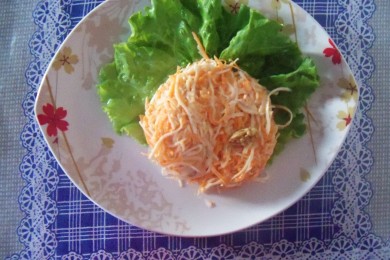 Рецепт Салат из сельдерея и моркови