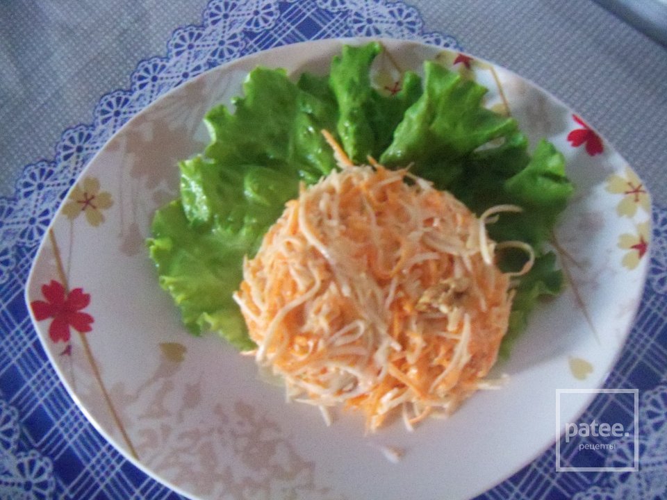 Салат из сельдерея и моркови - Шаг 3