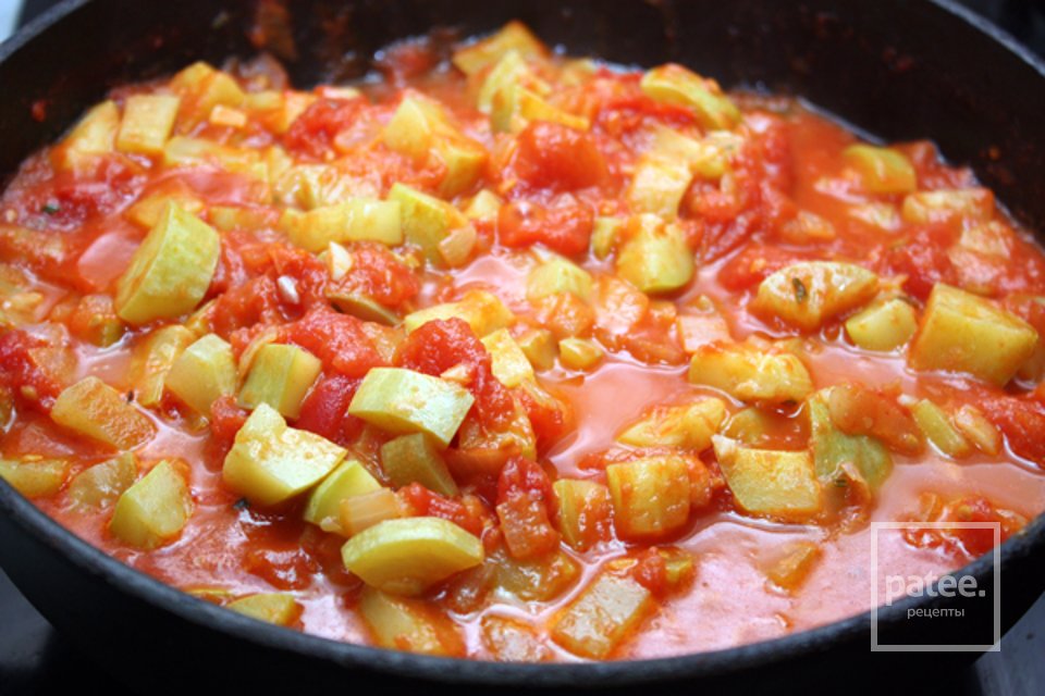 Закрытая пицца кальцоне с овощами - Шаг 4