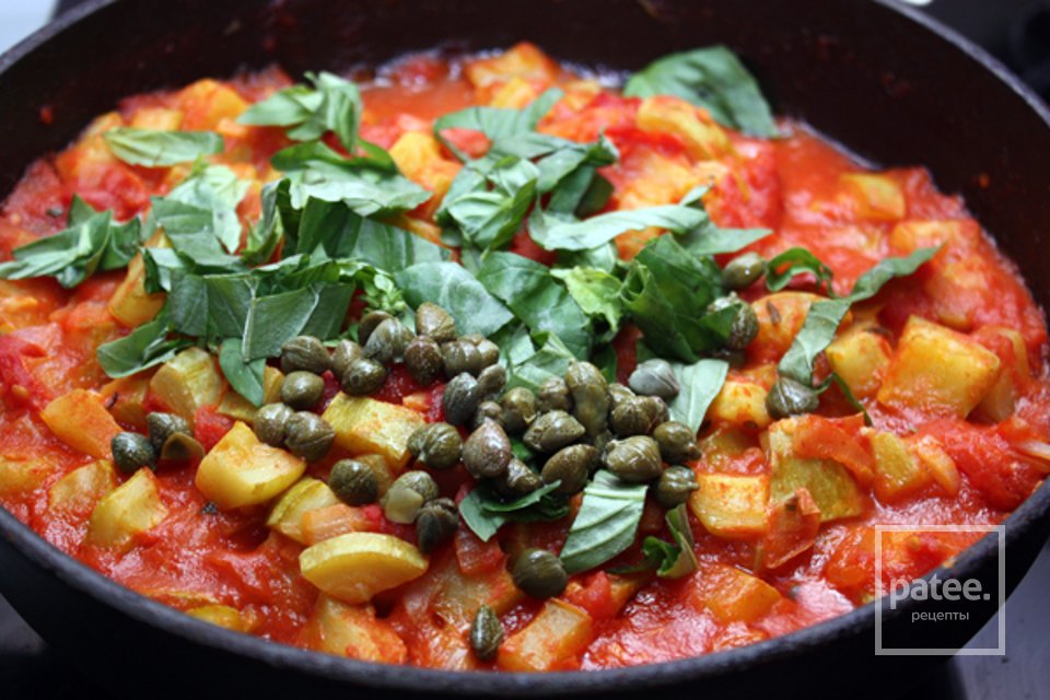 Закрытая пицца кальцоне с овощами - Шаг 5