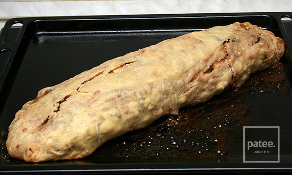 Яблочный штрудель - Шаг 9