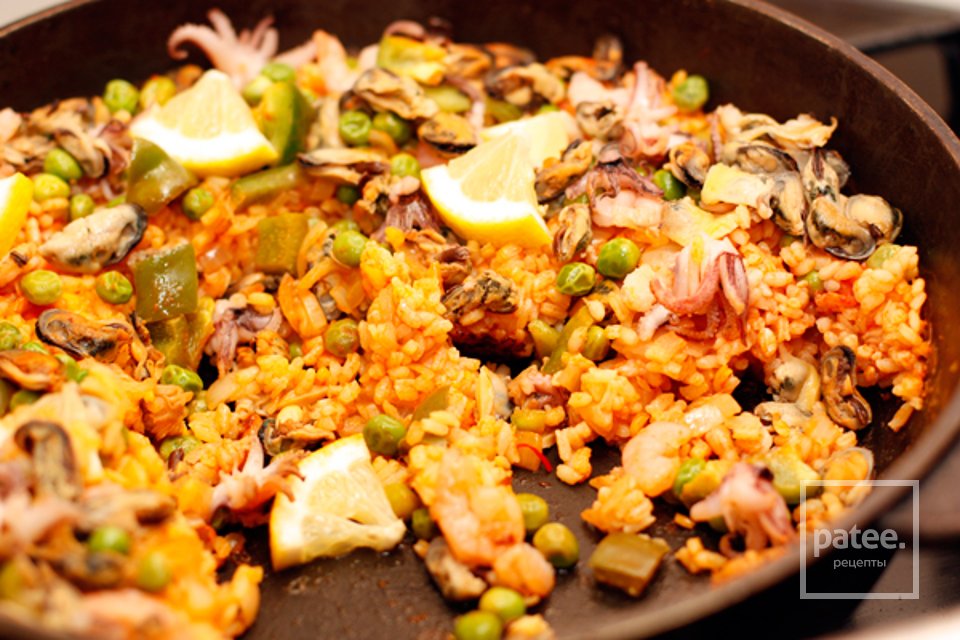 Паэлья с морепродуктами - Шаг 10