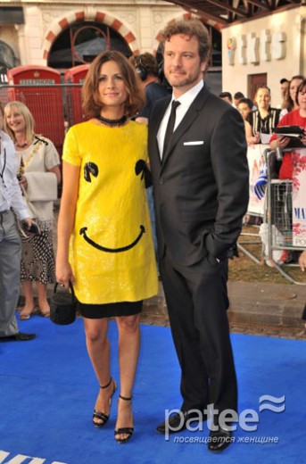 Колин Ферт и Ливия Джиуджиолли