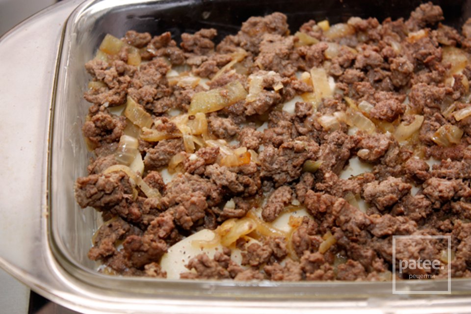 Картофельная запеканка с мясом - Шаг 3