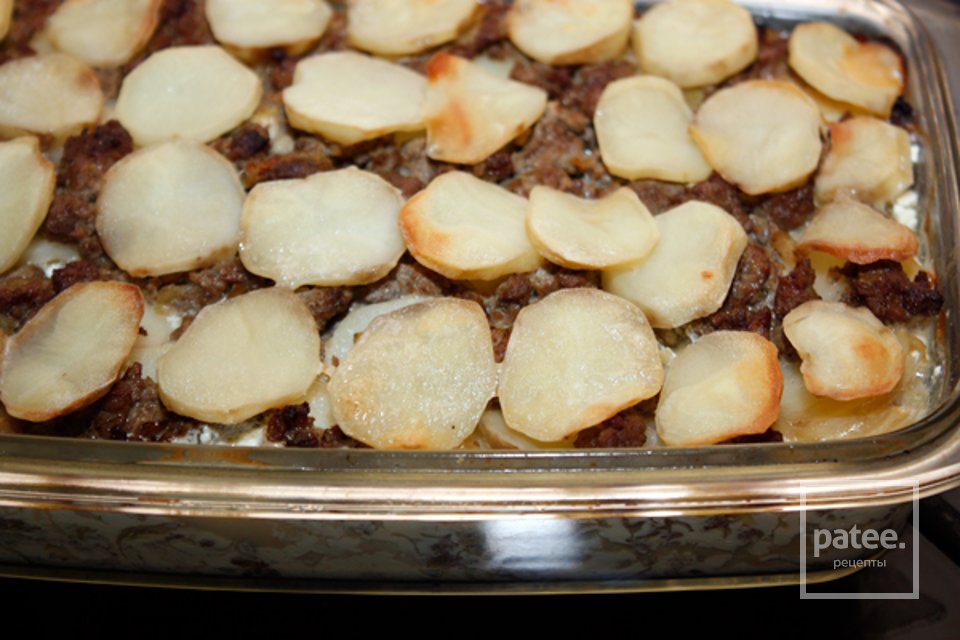 Картофельная запеканка с мясом - Шаг 5