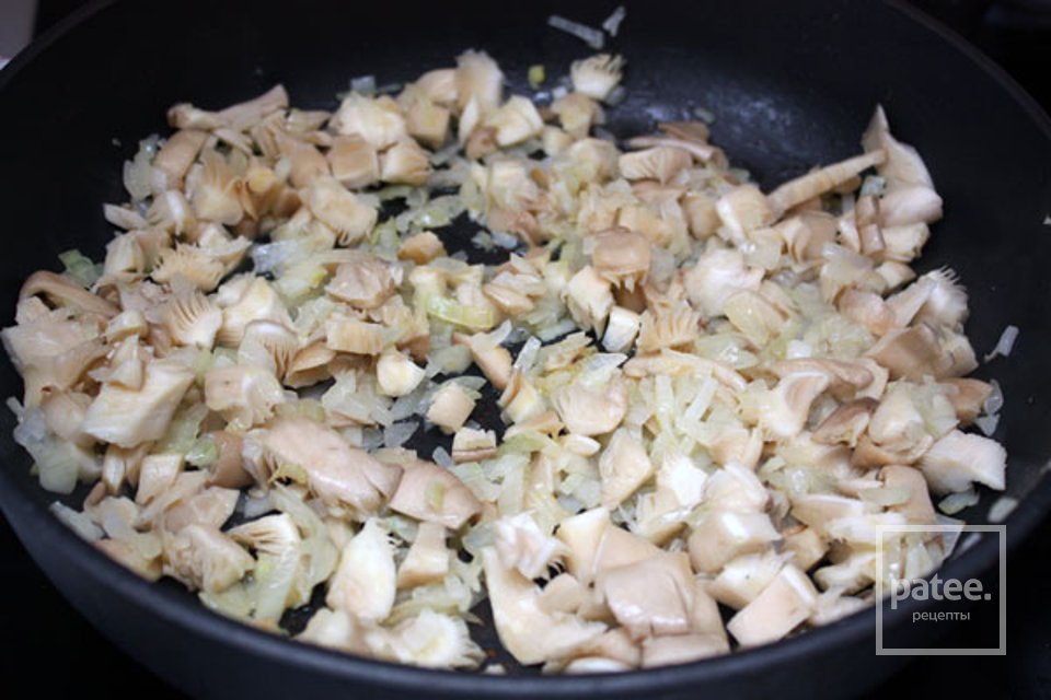 Зеленое ризотто с грибами - Шаг 2