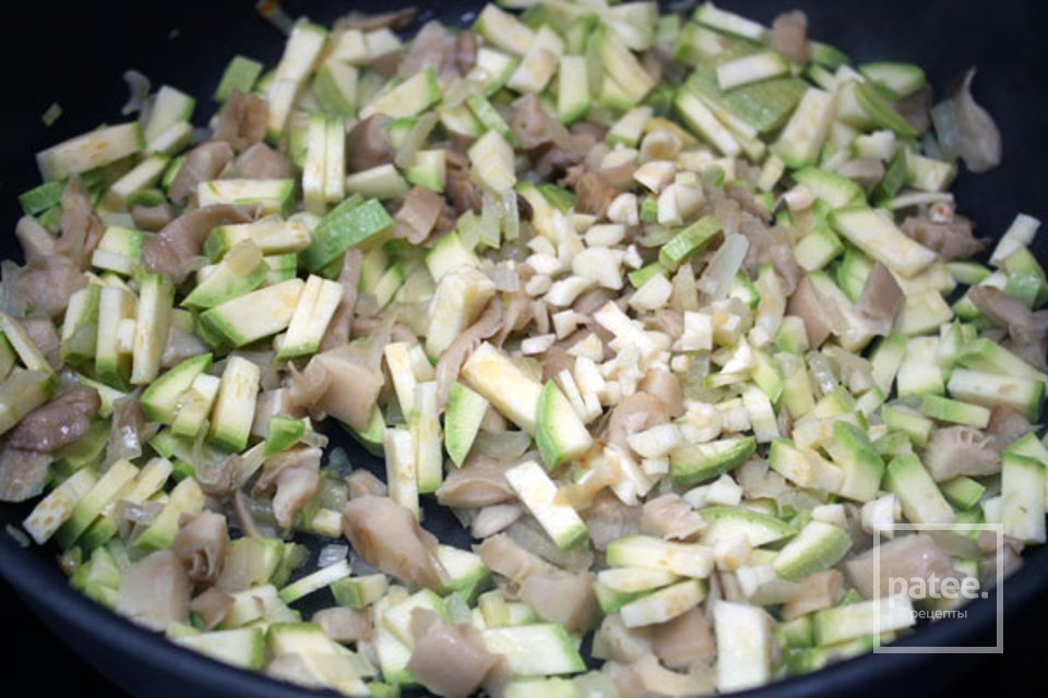 Зеленое ризотто с грибами - Шаг 3