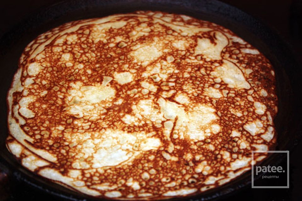 Дрожжевые блины - Шаг 5