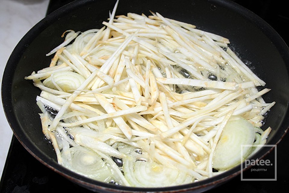 Паста с курицей и сливочным соусом - Шаг 6