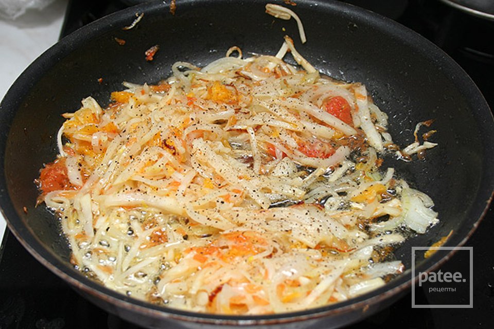 Паста с курицей и сливочным соусом - Шаг 7