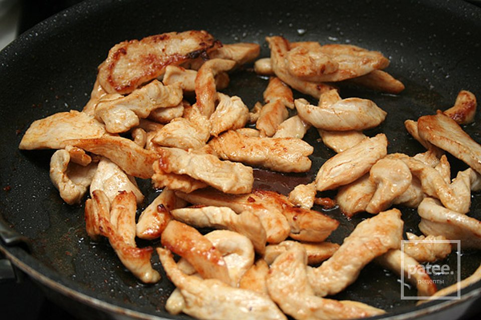 Паста с курицей и сливочным соусом - Шаг 8