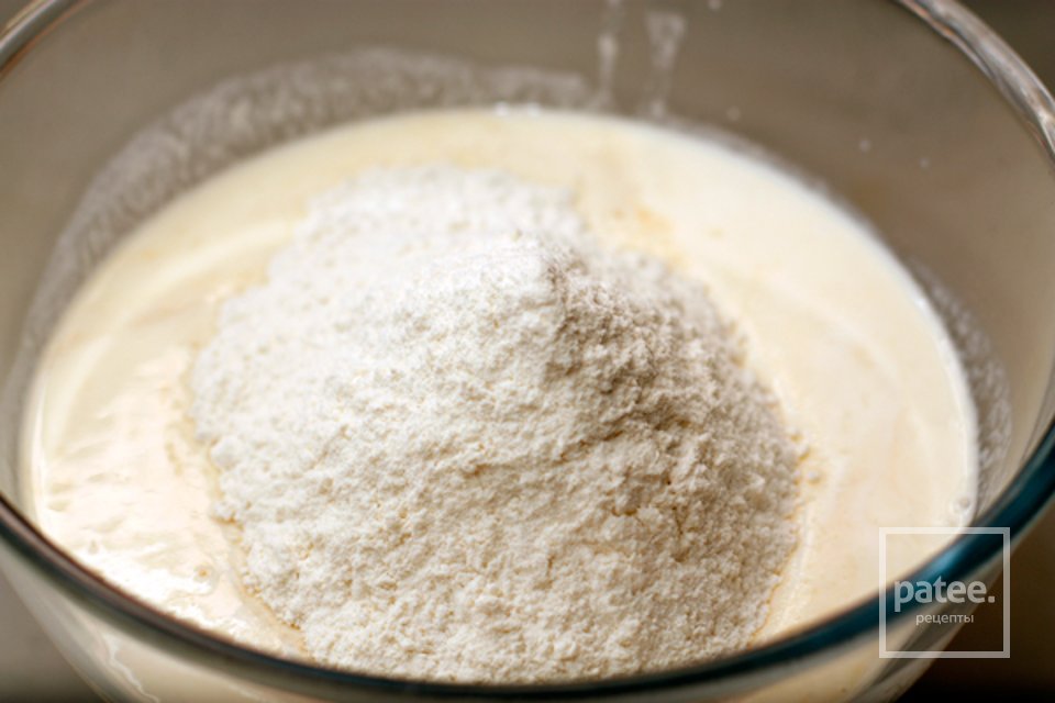 Блины на кефире - Шаг 2