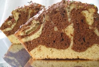 Мраморный мини-кекс