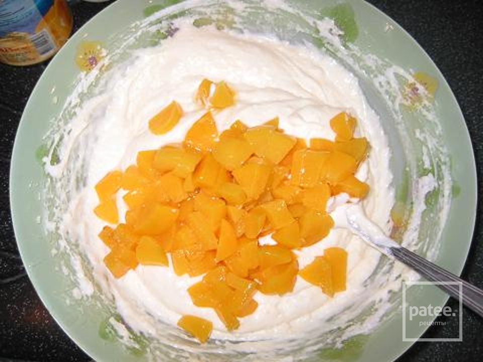 Персиковый торт-суфле - Шаг 2