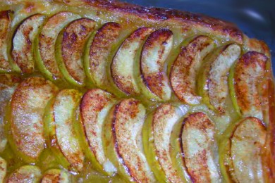 Рецепт Яблочный пирог из слоеного теста