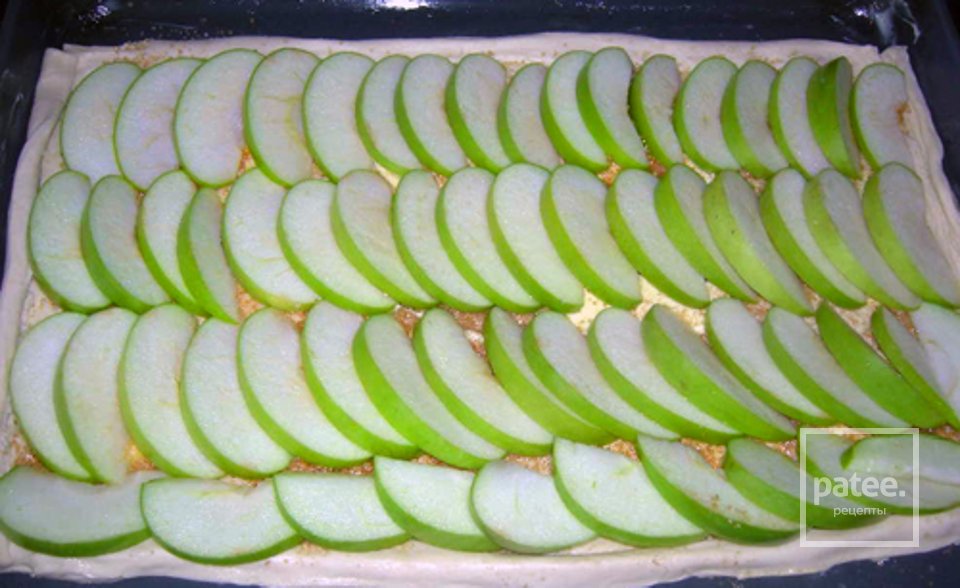 Яблочный пирог из слоеного теста - Шаг 2