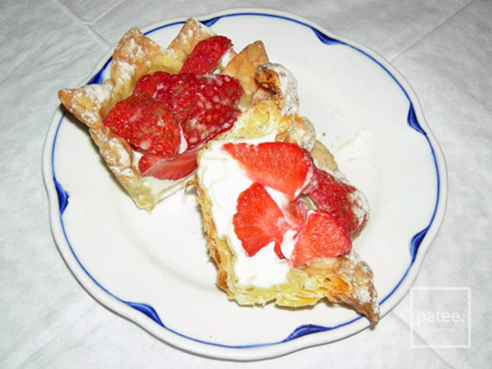 Клубничные корзинки со сливочным желе - Шаг 8