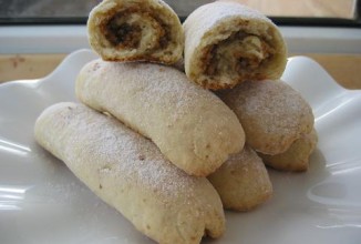 Трубочки с орехами