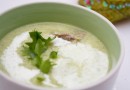 Суп-пюре из брокколи и зеленой фасоли