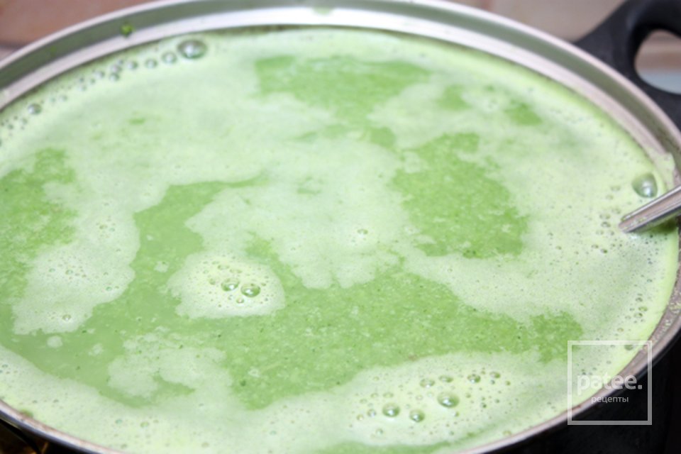 Суп-пюре из брокколи и зеленой фасоли - Шаг 5