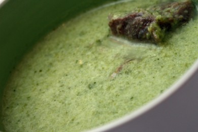 Суп-пюре из брокколи и зеленой фасоли - Шаг 8