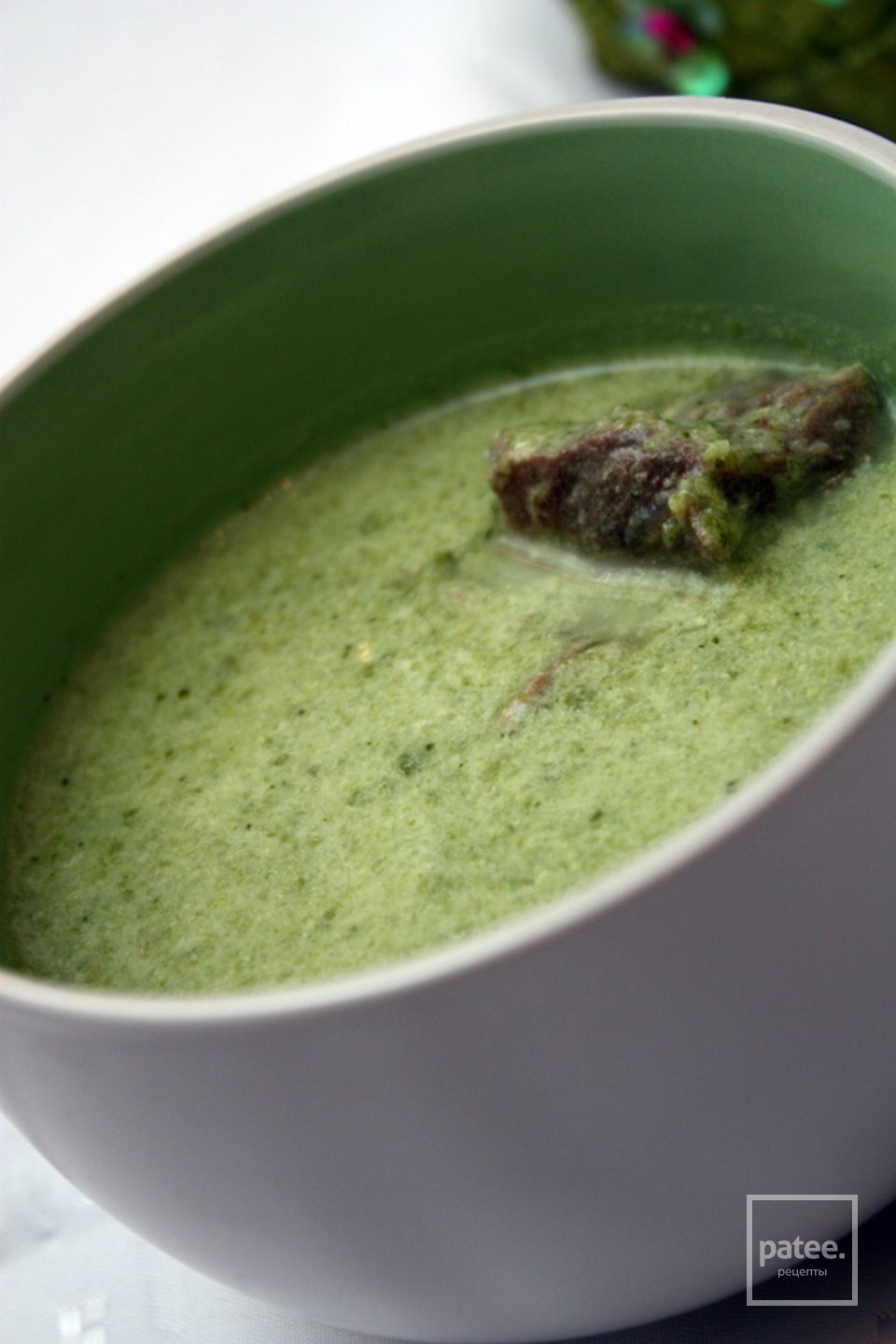 Суп-пюре из брокколи и зеленой фасоли - Шаг 8