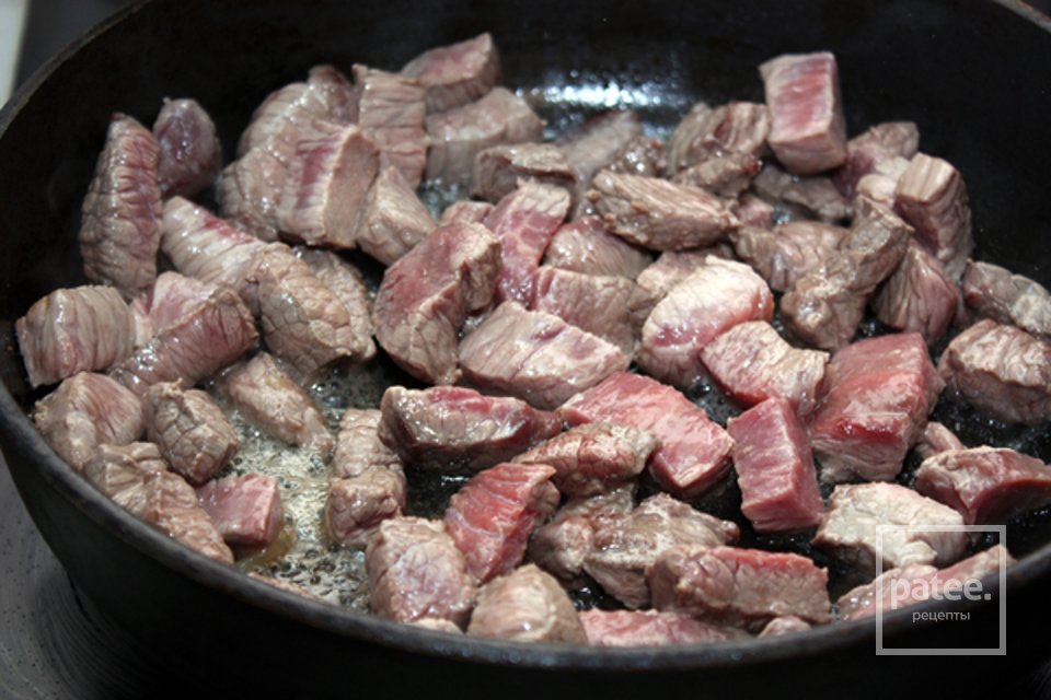 Пряное мясо с фасолью - Шаг 2