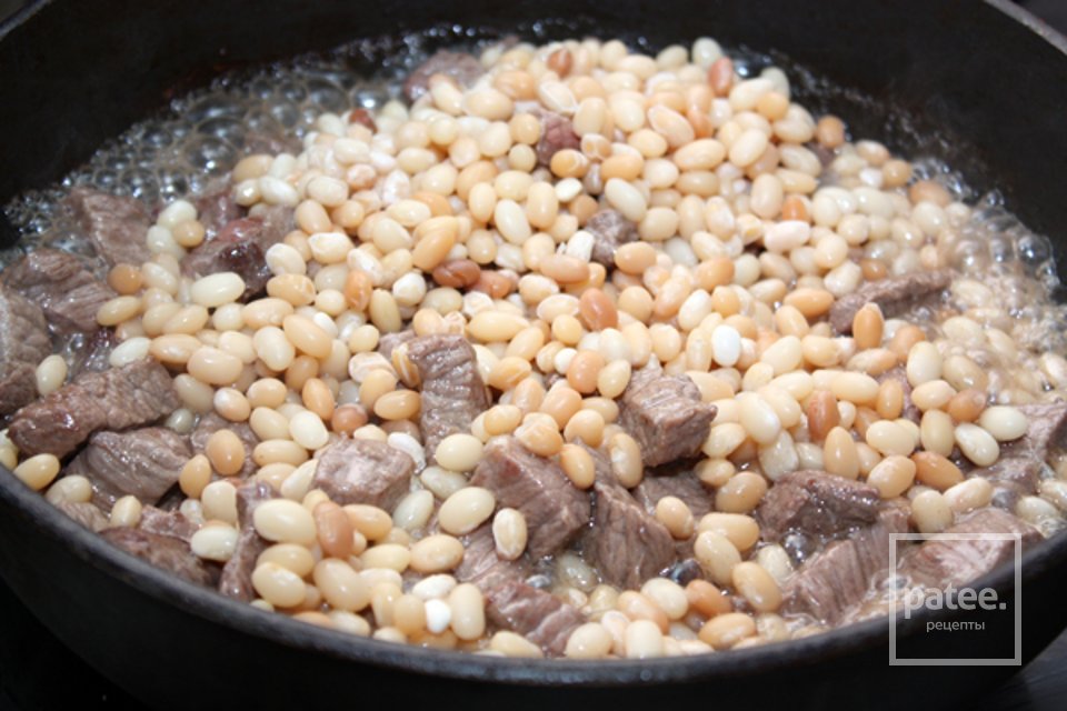 Пряное мясо с фасолью - Шаг 3