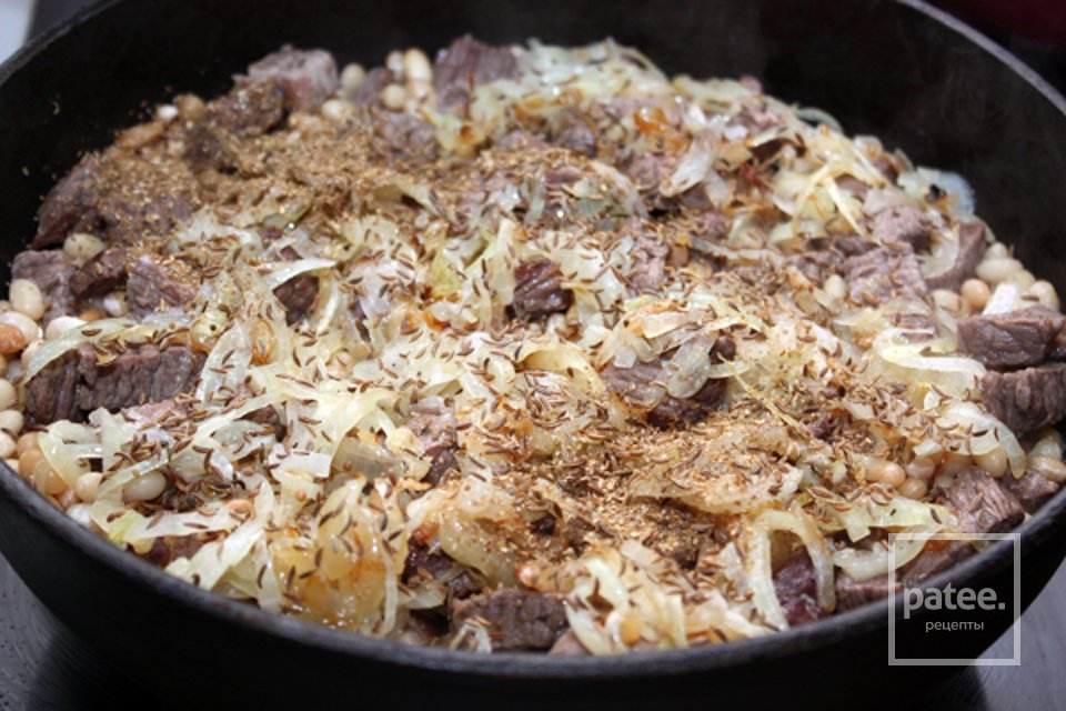 Пряное мясо с фасолью - Шаг 5