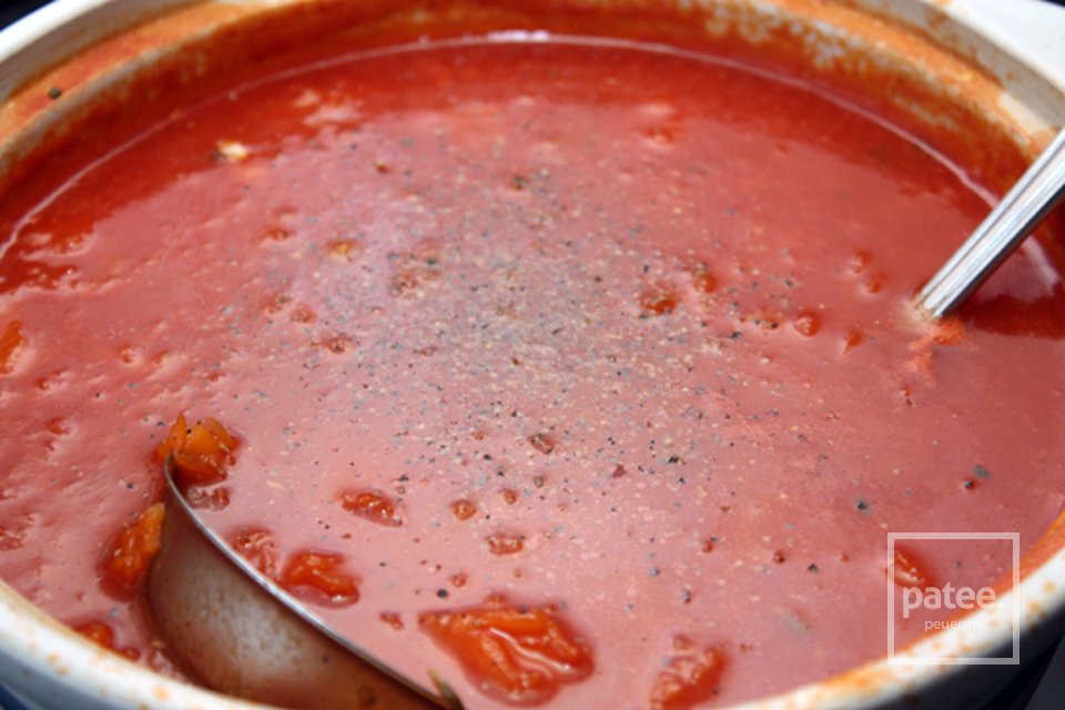 Томатный суп с тыквой - Шаг 5