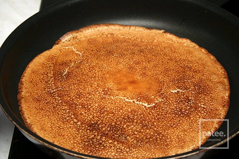 Блинчатый пирог с лососем - Шаг 4