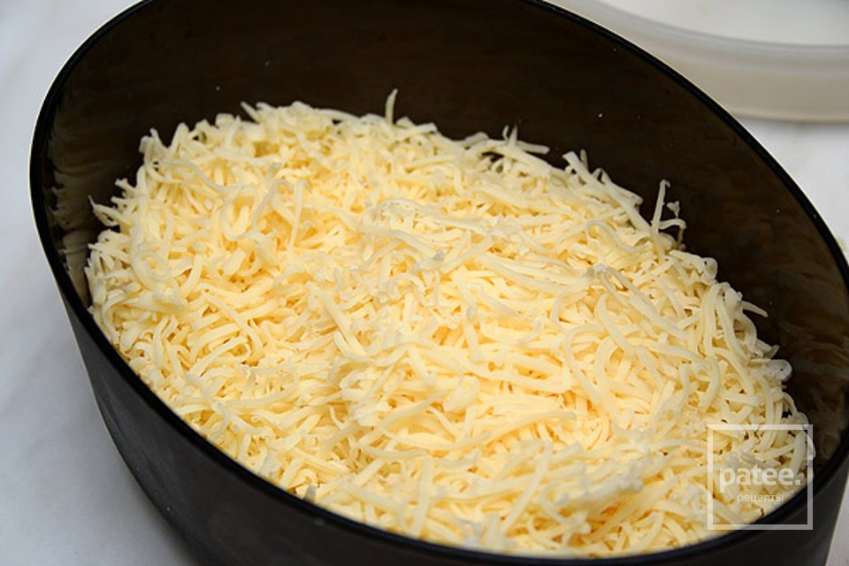 Блинчатый пирог с лососем - Шаг 6