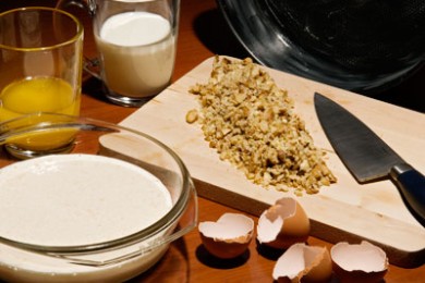 Простой ореховый пирог - Шаг 3