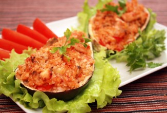 Фаршированные баклажаны