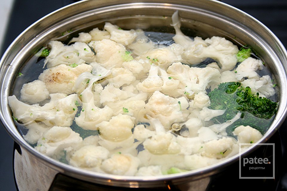 Цветной пирог с овощами - Шаг 6